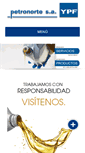 Mobile Screenshot of petronortesa.com